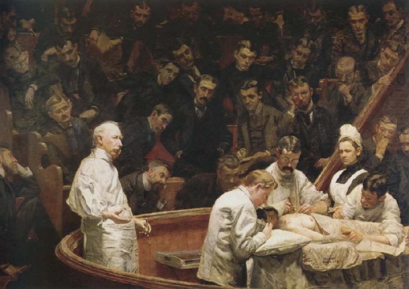 Thomas Eakins the agnew clinic china oil painting image